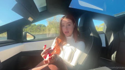 Rosie Rider - Fucking My Beautfil Ex GF In Cyber Truck
