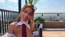 Anissa Miller - Naughty Student Seduces Her Teacher To Pass Exam